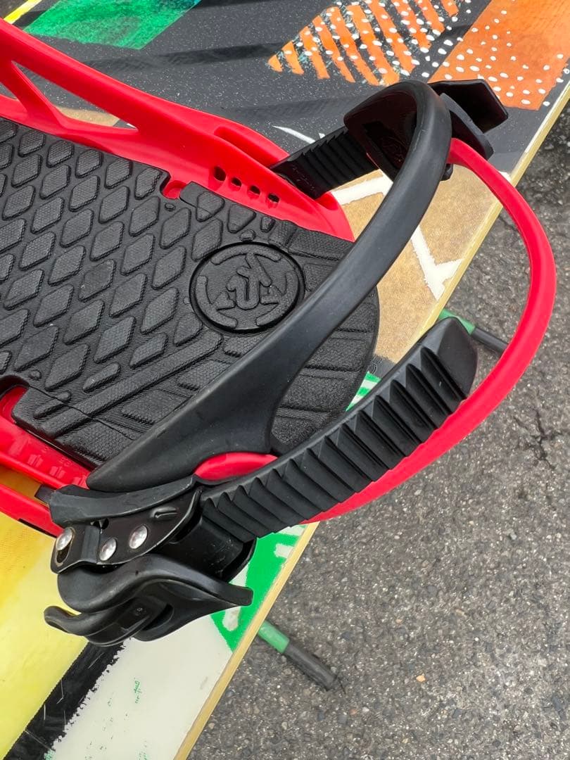 VOLKLの板とK2のビンディング