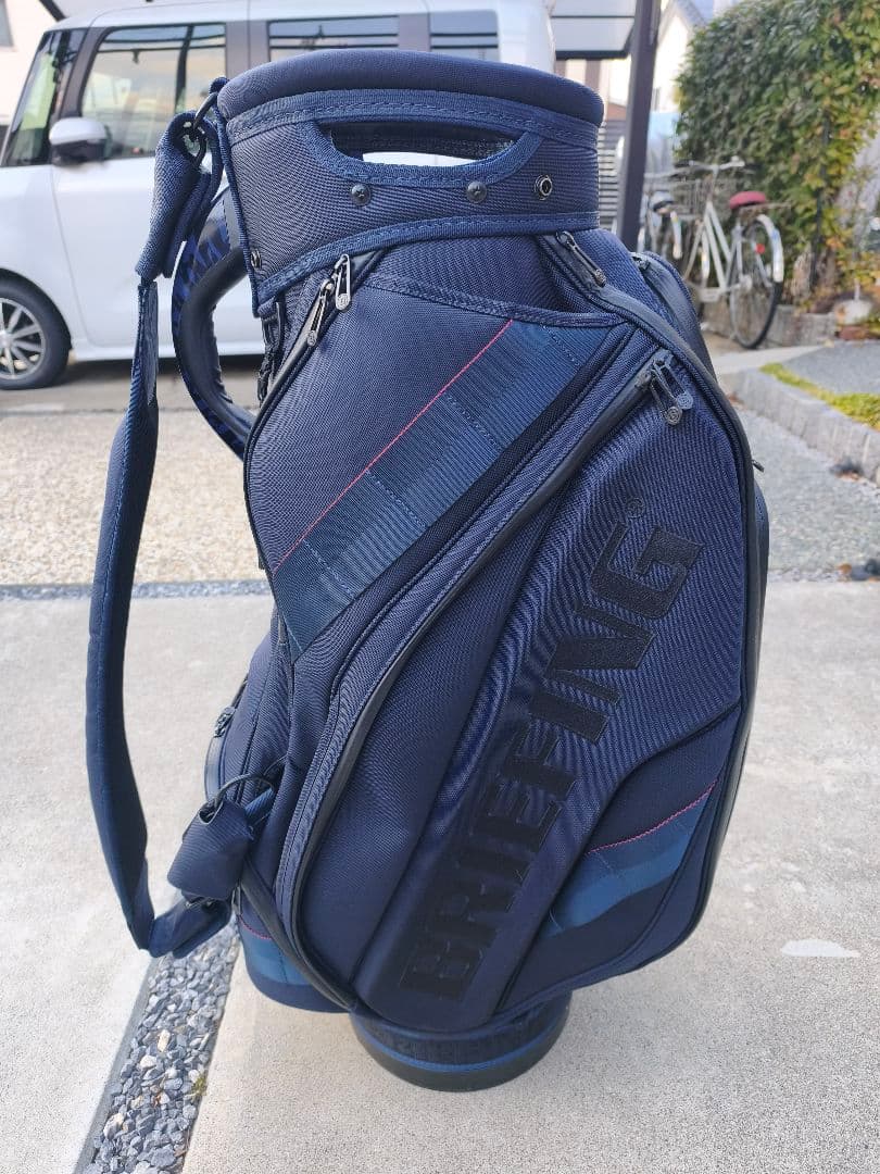 【値下げ】BRIEFING CR-3＃02 キャディバッグ ネイビー