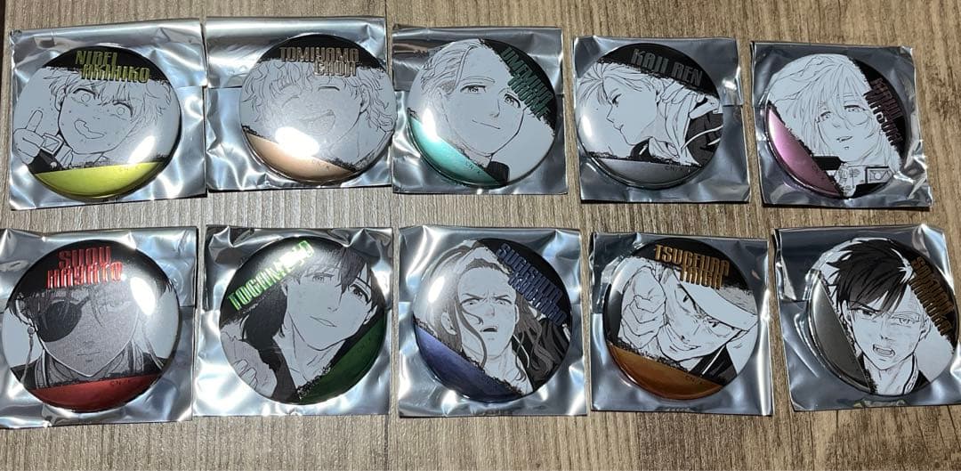 WIND BREAKER ジュエリー缶バッジ BOXセット　全10種