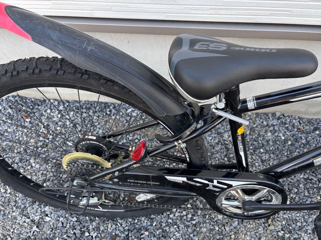Dride S3ブラック キッズ自転車 26インチ アサヒ