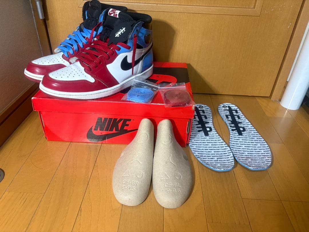 フィアレスNIKE ナイキ スニーカー エアジョーダン1 size27.5cm