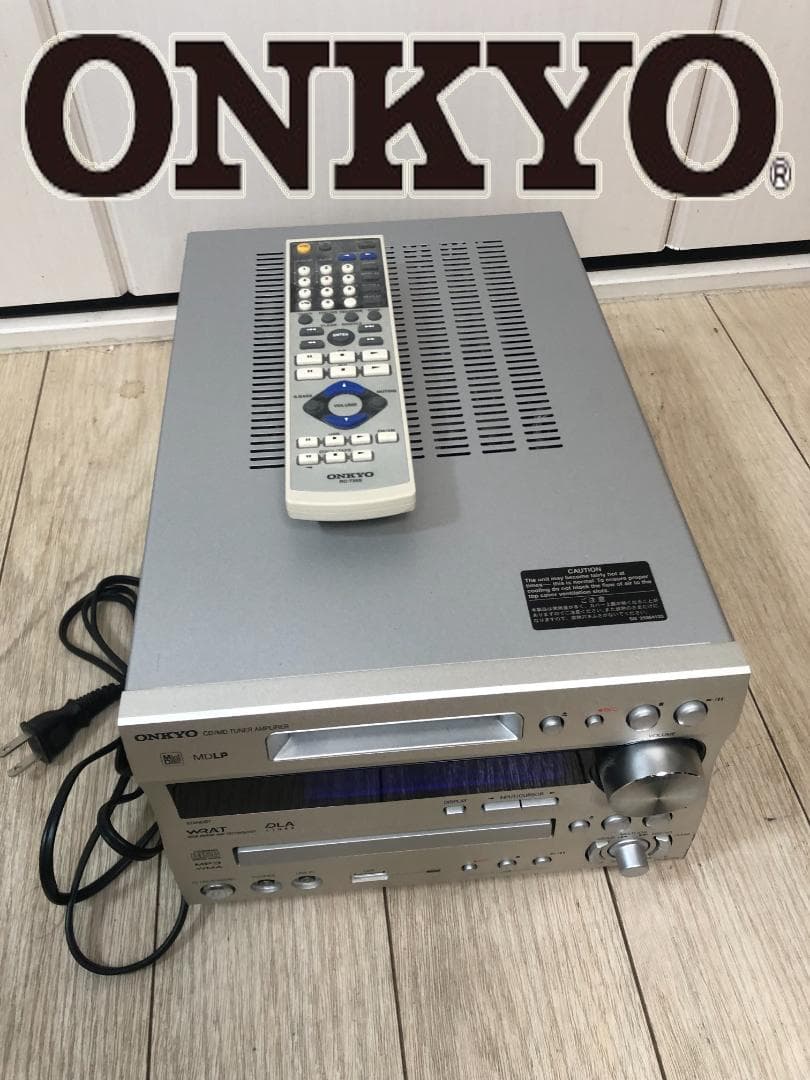 ONKYO オンキョー FR-N7FX CD/MDセンターユニット リモコン付