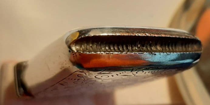 英国アンティーク　マッチケース　1800年代製造　タバコ