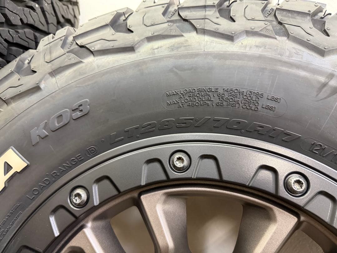 ラングラータイヤホイール５本セットMOPAR純正392ホイールBFグッドリッチ