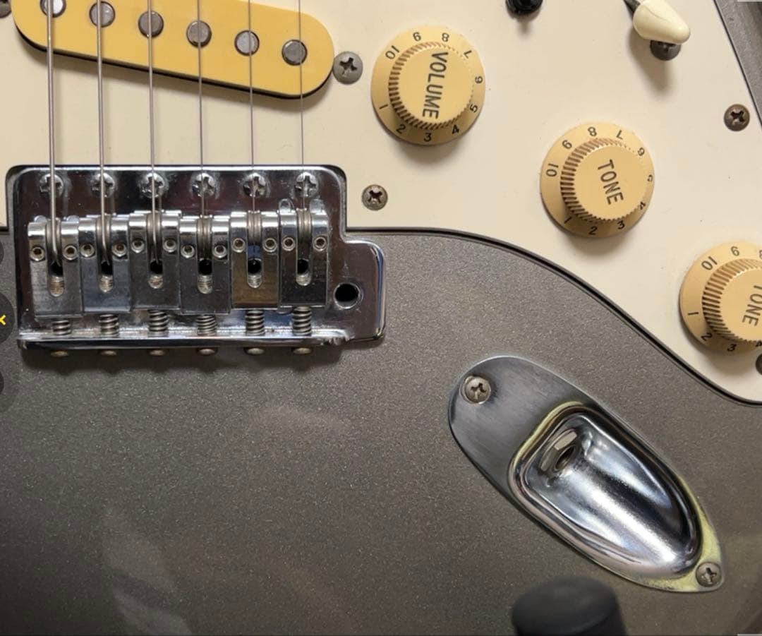 即発送 Blade Levinson ストラトタイプ pewterカラー