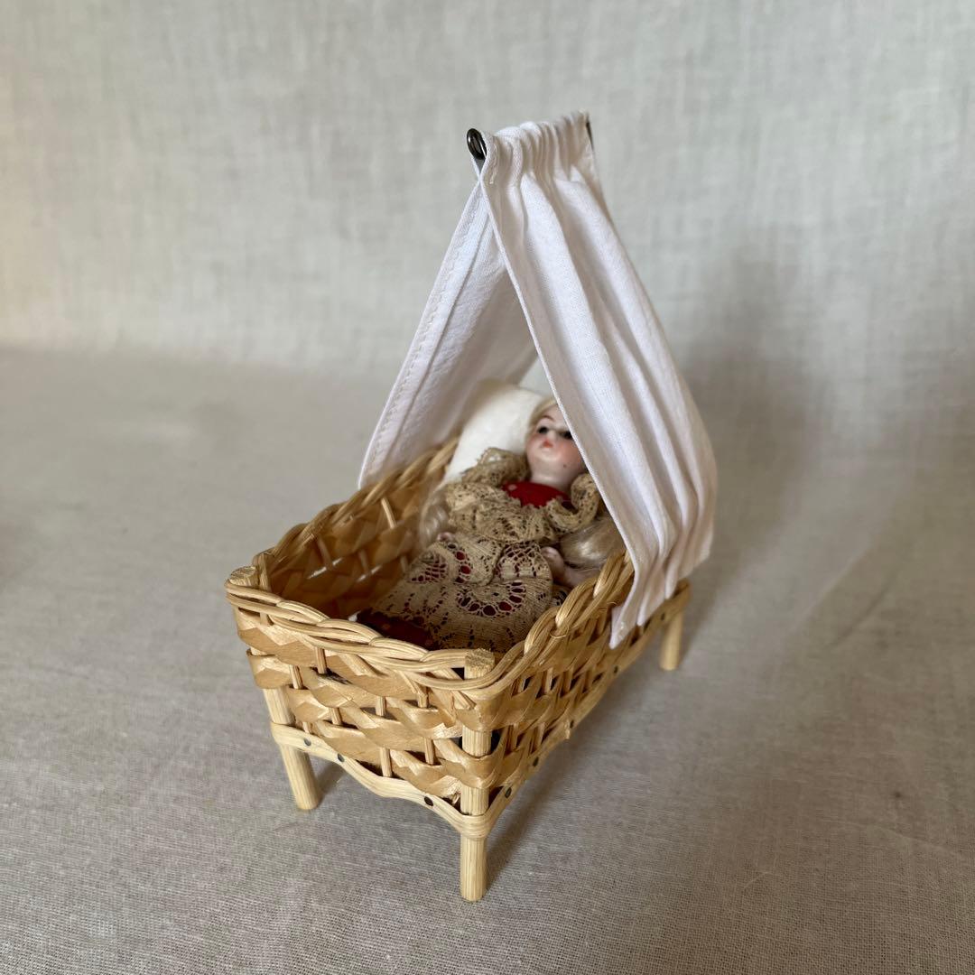 ドイツ　アンティーク　ビスクドール　ミニョネット