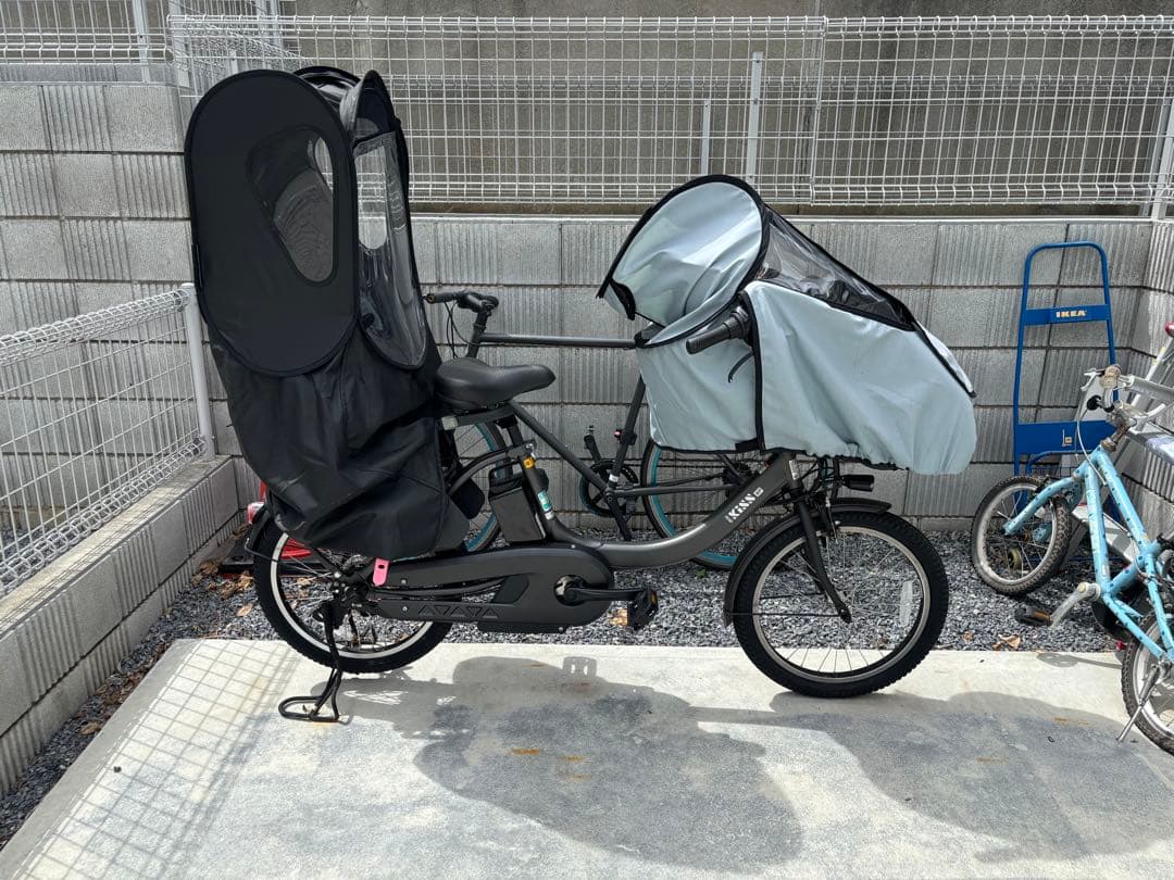 YAMAHA Pass Kiss チャイルドシート付き