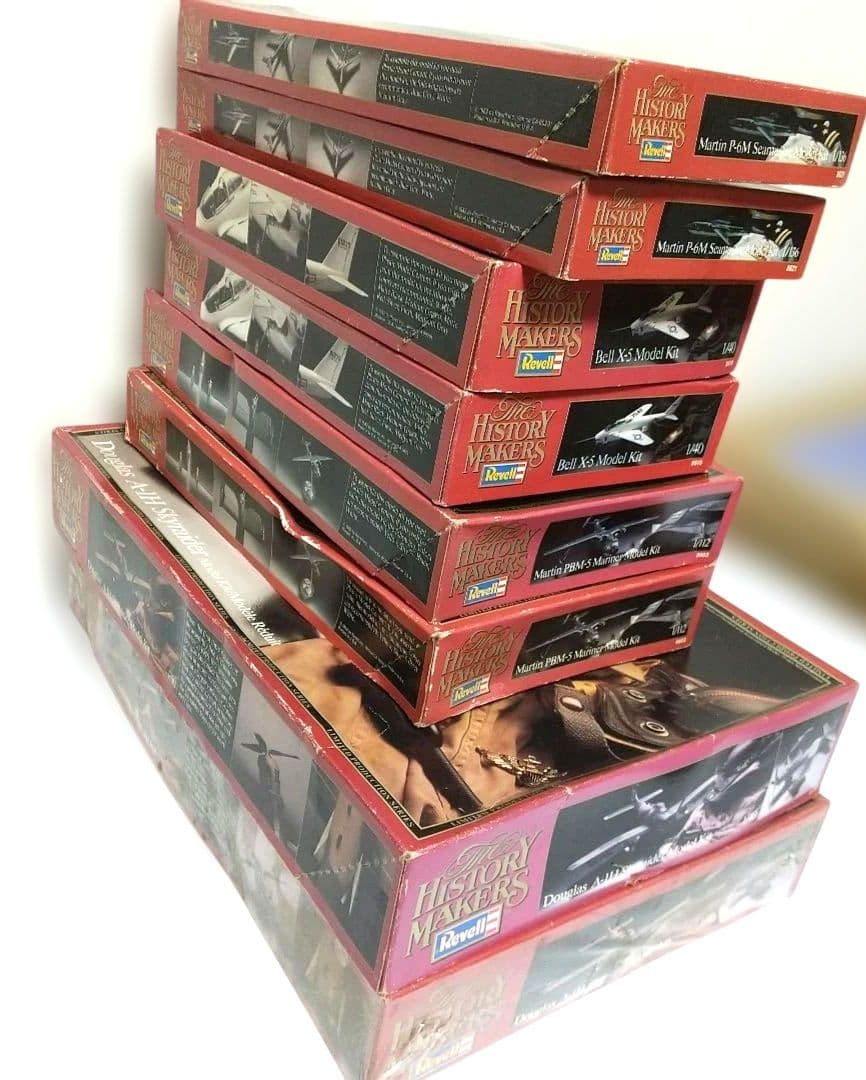 Revell 航空機モデルキット 8点セット(かぶり4種)