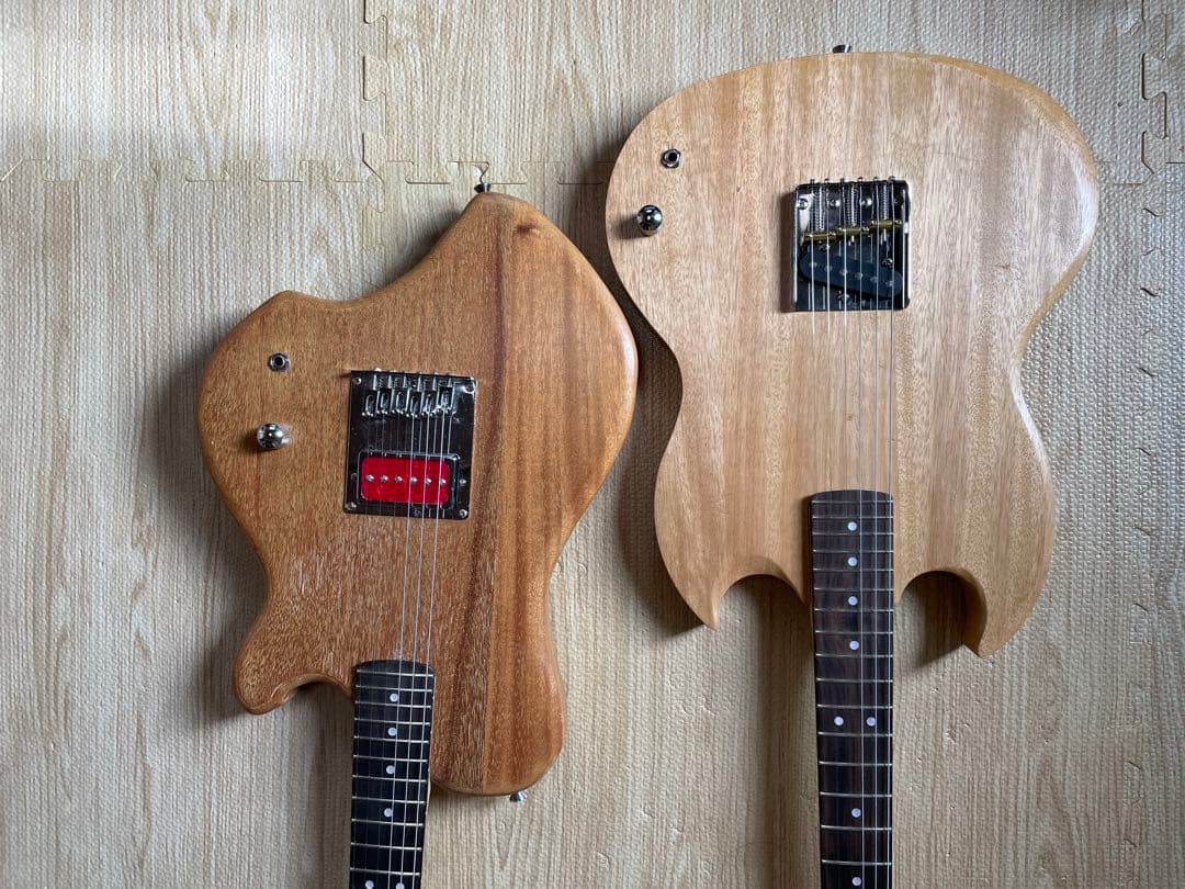 【自作コンポーネントエレキギター】/テレキャス/ムスタング/スウィンガー