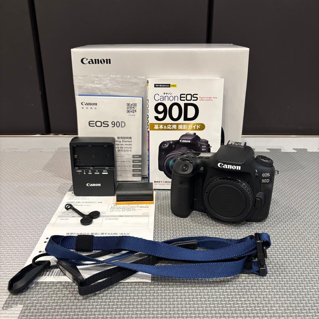 【極美品】Canon EOS 90D ボディ　ショット数2000未満