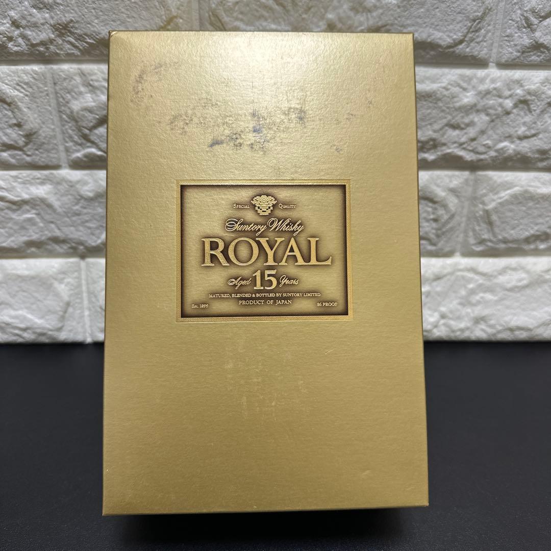 SUNTORY  サントリーローヤル 15年 ゴールドラベル750ml