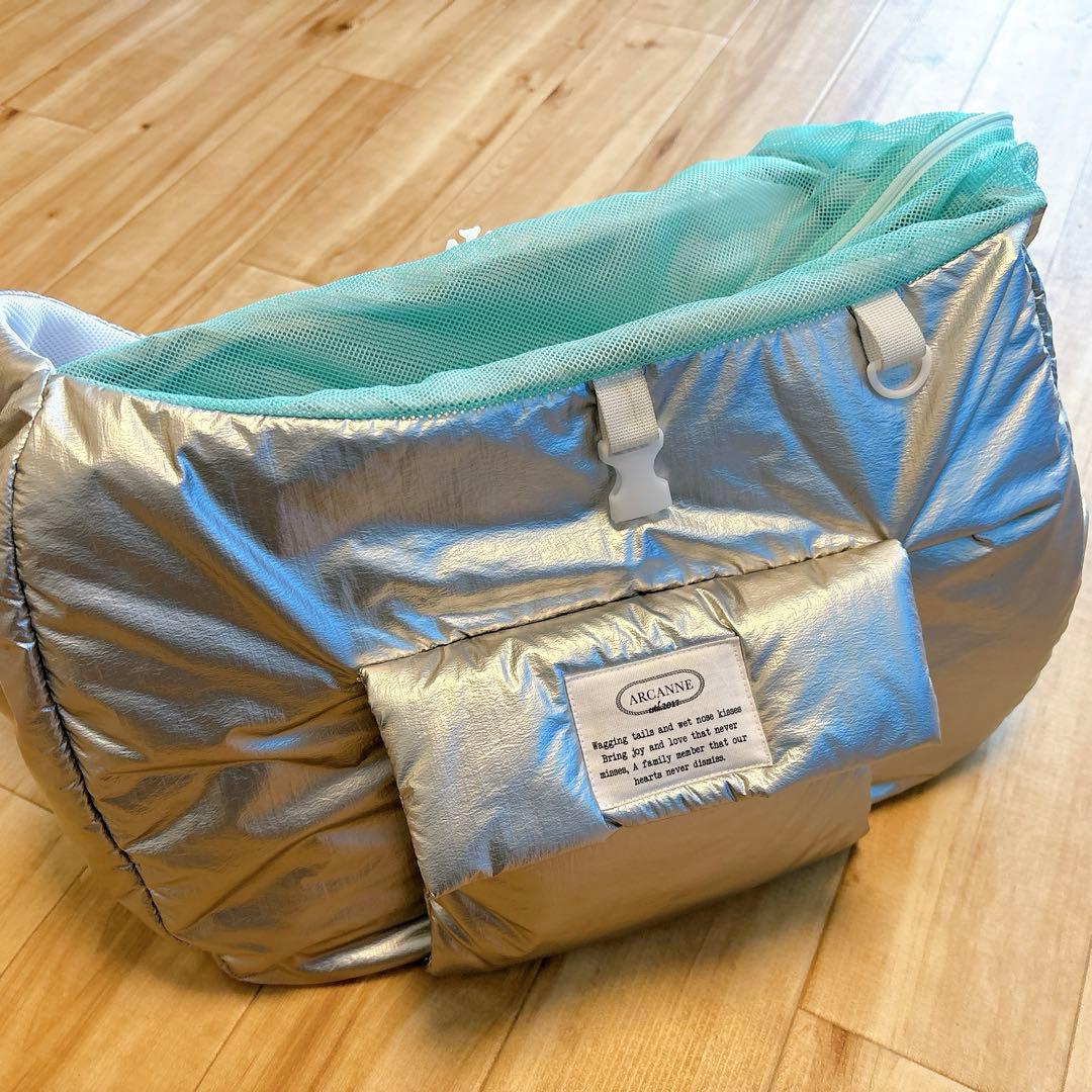 【ARCANNE】Cannes bag （ミント） L