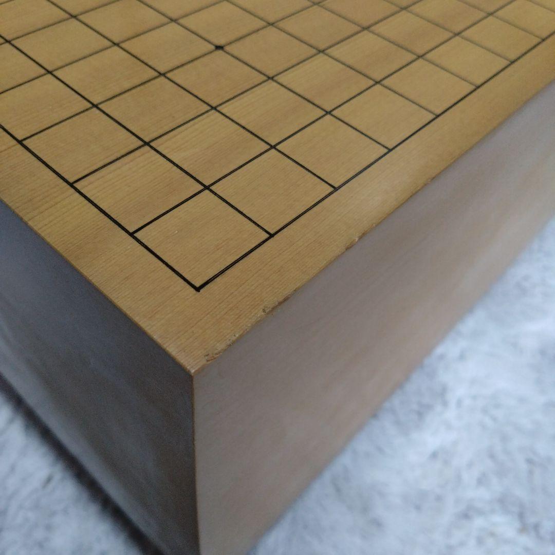 【囲碁】本榧碁盤　7寸　　天地柾目盤