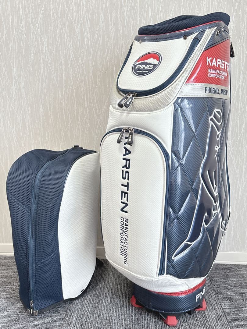 PING/KARSTEN 9.5型 キャディバッグ 希少モデル