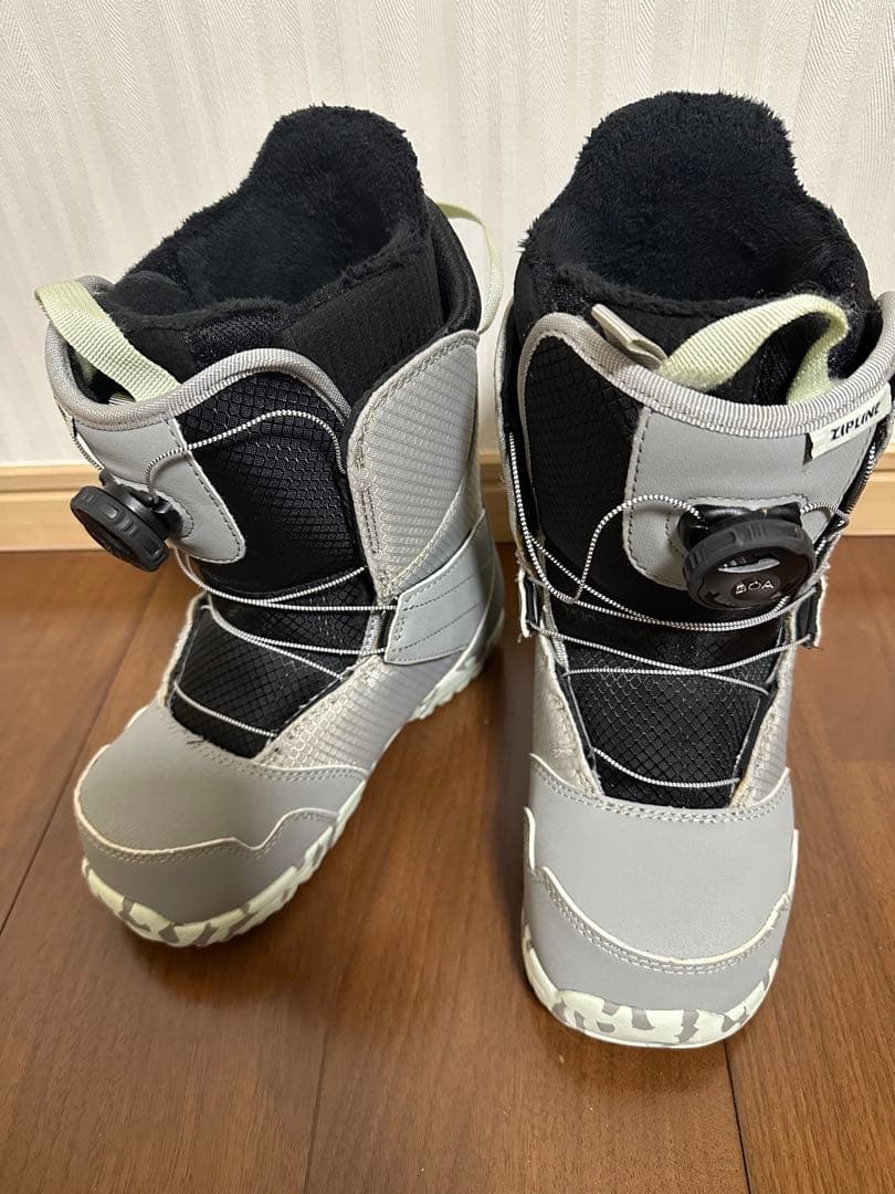 バートン　キッズ　kids ブーツ　22㎝　ジップライン　boa