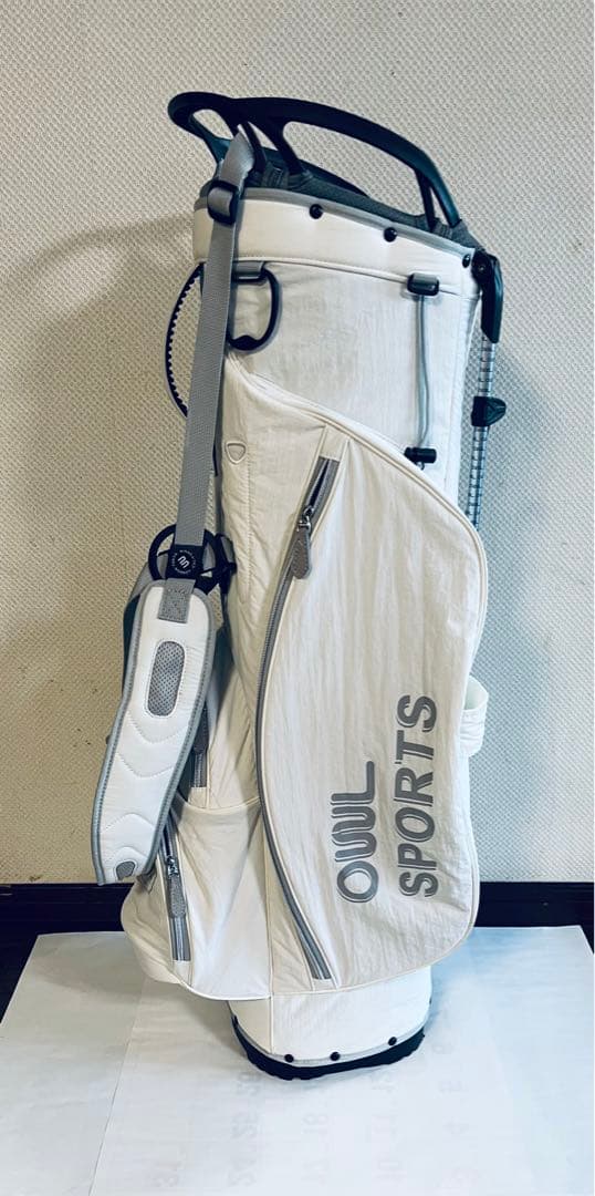 【希少超美品•オシャレ人気】オウルスポーツ　スタンドキャディバッグ