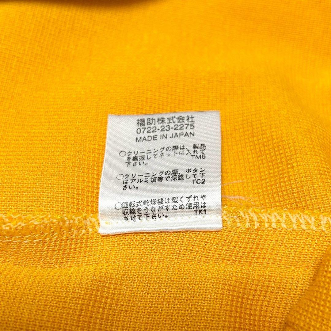 ★美品★イヴサンローラン　ワンピース　M カサンドラロゴ　金ボタン　バイカラー