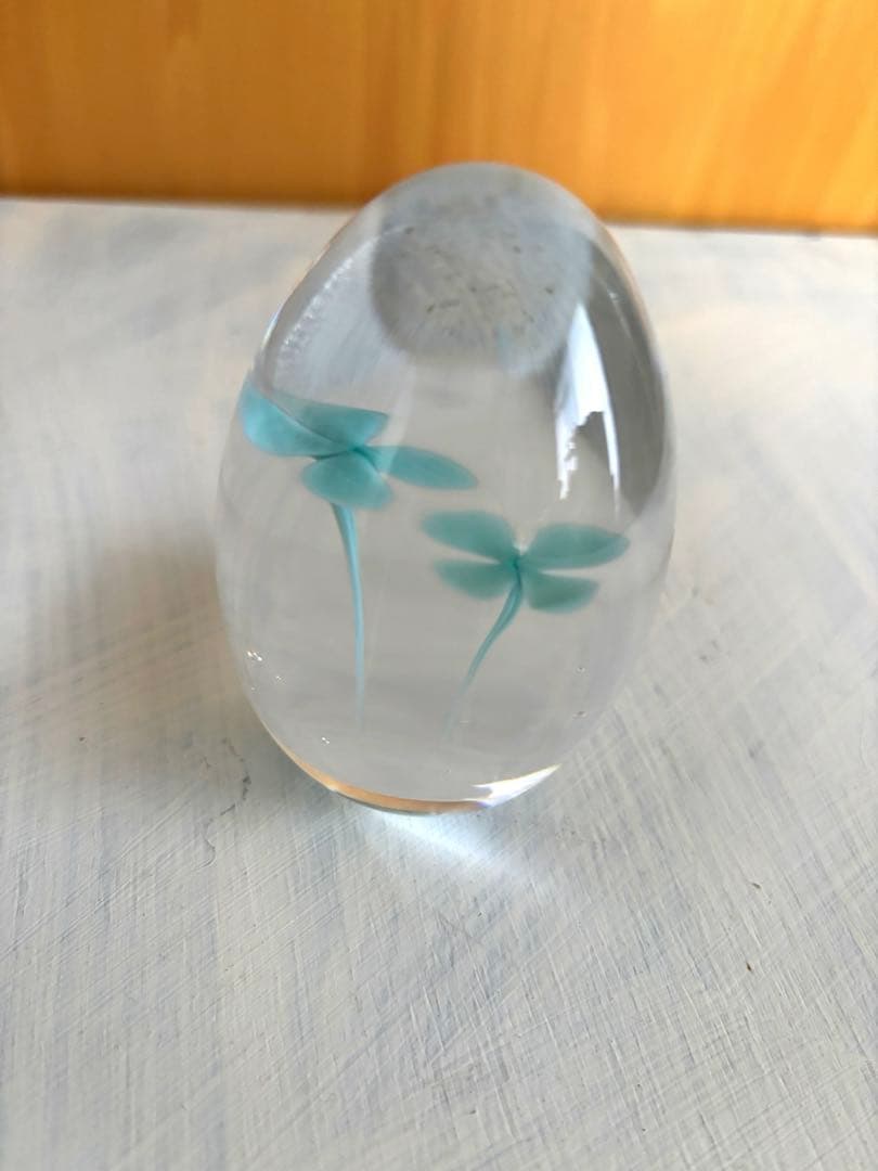 イイノナホさんペーパーウエイト  clover couple