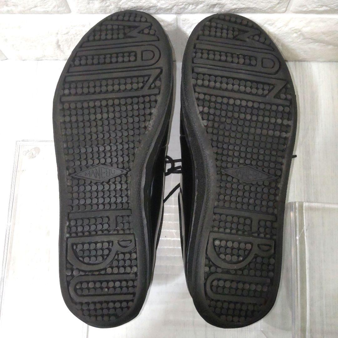 美品✨MANEBU/HIHIN/FACE SKIN/レースアップレザーシューズ