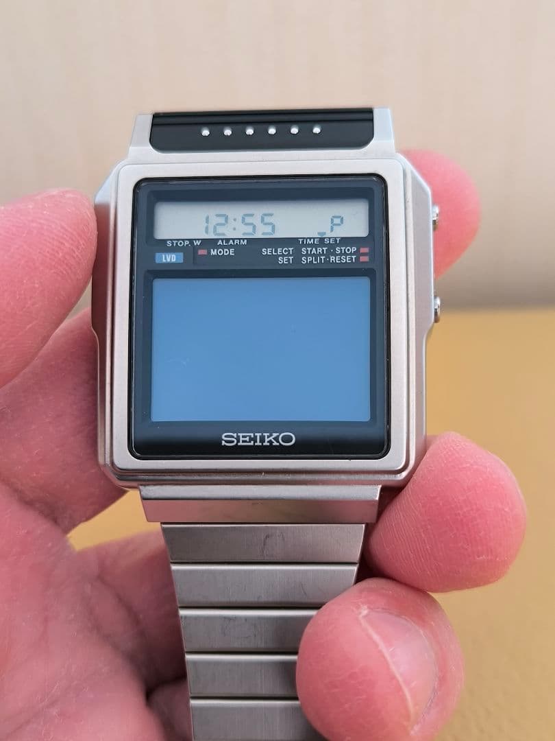 【ジャンク・希少】セイコー「テレビウオッチ」（DAX002 T001-5010）