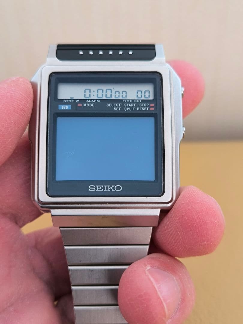 【ジャンク・希少】セイコー「テレビウオッチ」（DAX002 T001-5010）