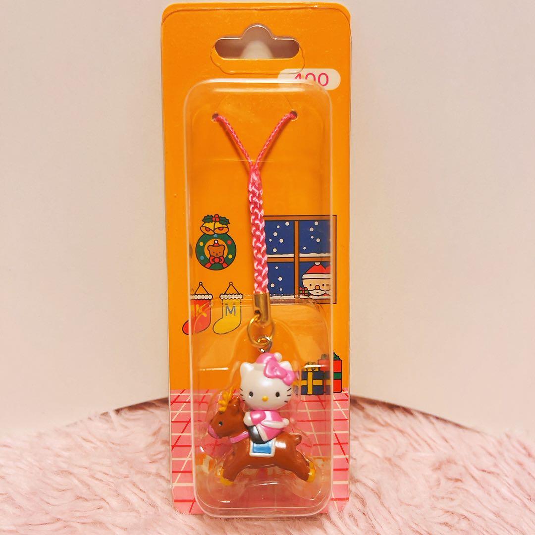 希少レア　ハローキティ　根付け　ネツケ　2002年製 トナカイ　サンリオ　レトロ