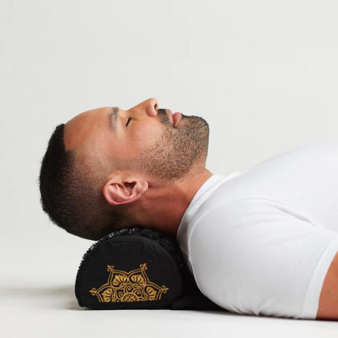 【新品正規品】シャクティマット＆ピローセット　ブラック　オリジナル　レベル2