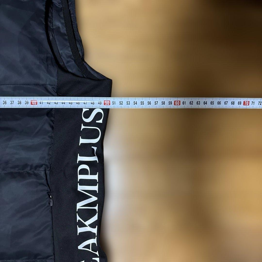 ☆新品☆LUXEAKMPLUS メンズ ベスト ブラック M