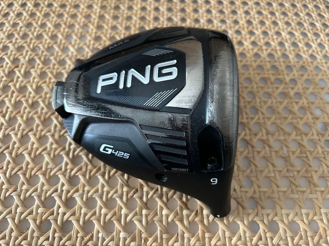 【中古】PING G425 MAX ドライバー(9.0°) ※ヘッドのみ