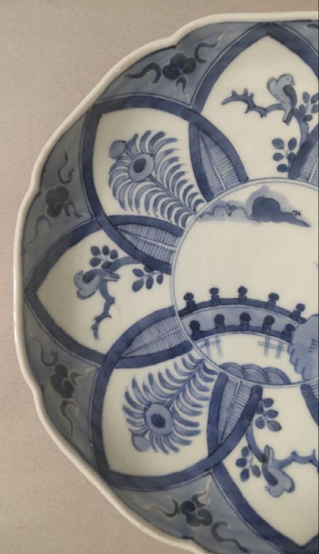 77*2陶芸 古伊万里小皿 有田焼 柿右衛門 骨董