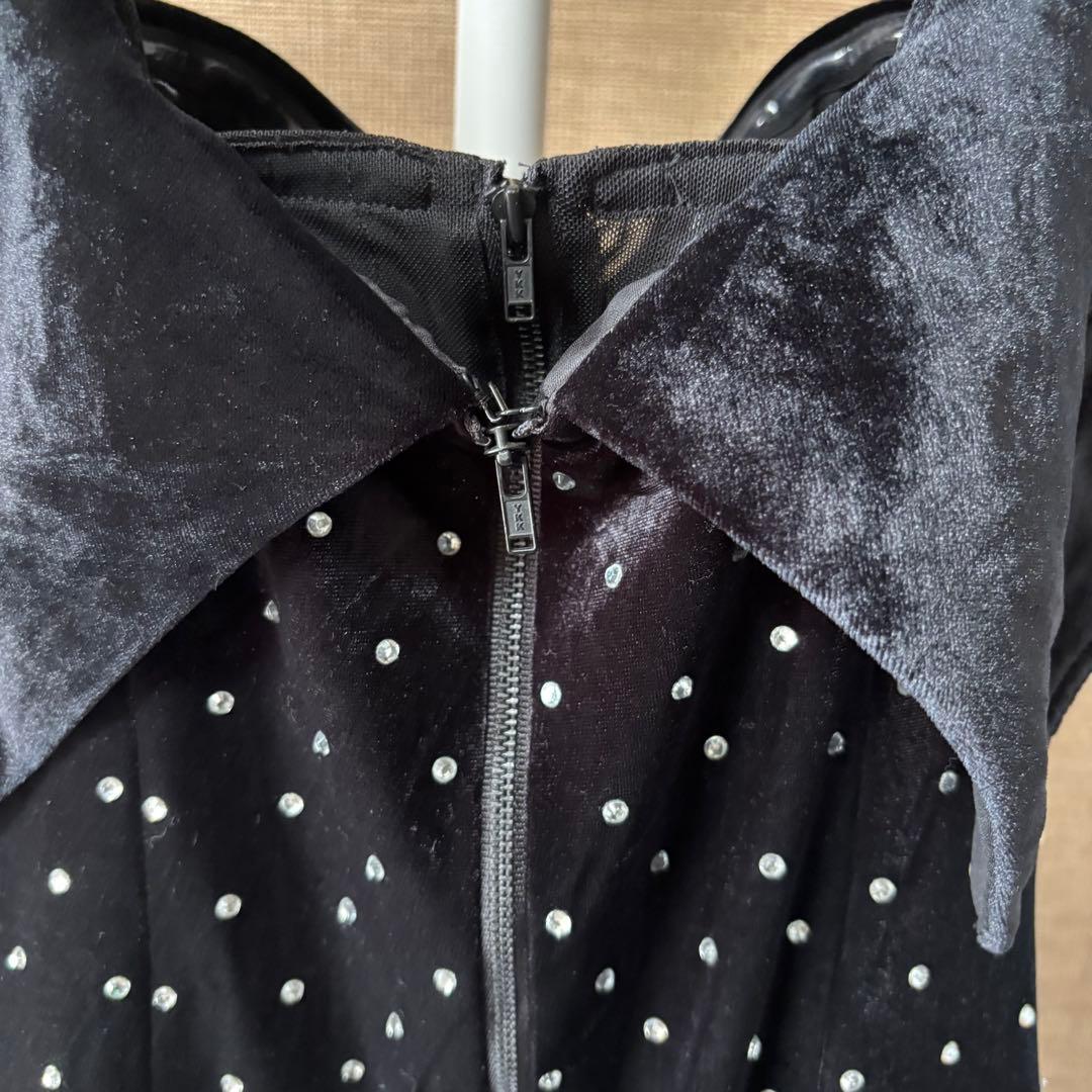 セルフポートレート self-portrait クリスタル ミニ ワンピース