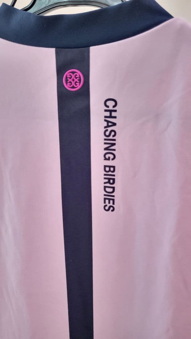 ジーフォアゴルフ　 ノースリーブシャツ CHASING BIRDIES