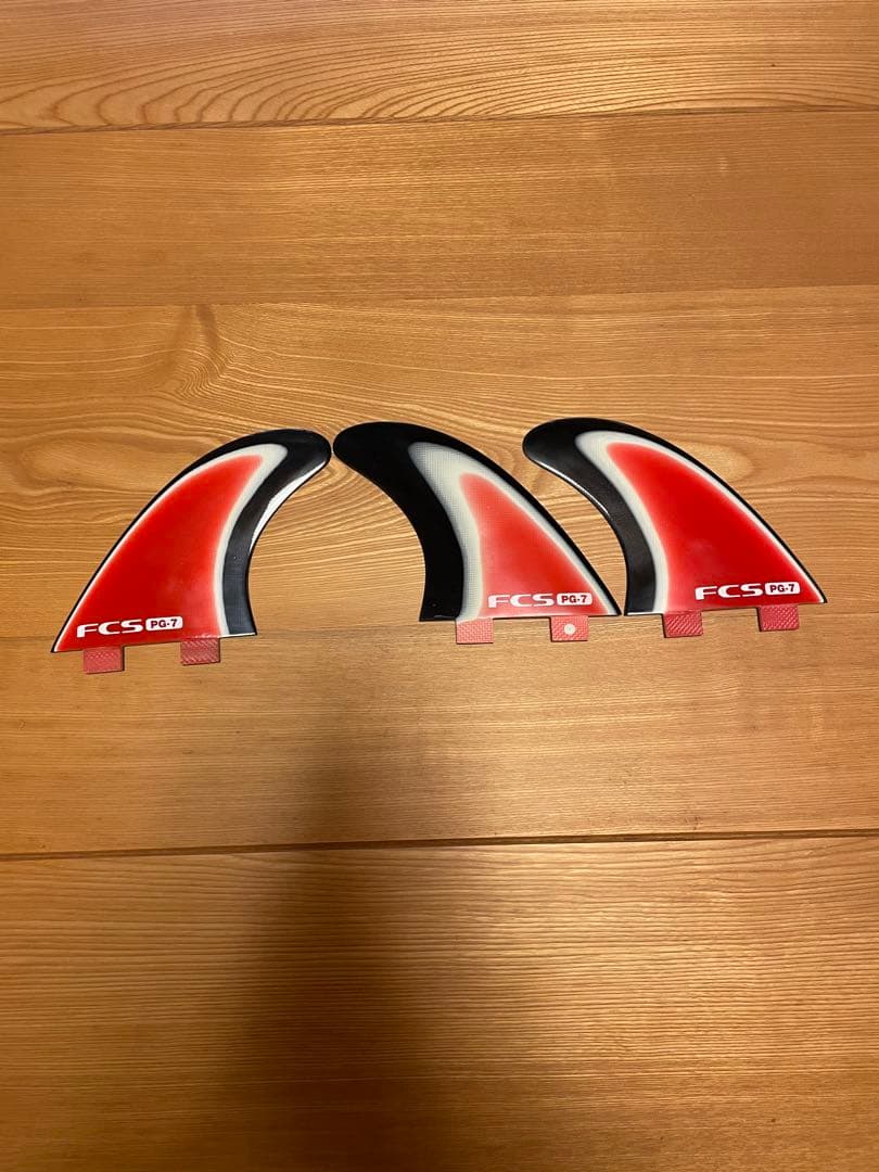 FCS PG-7 サーフボードフィン 3枚セット　fcs2 pc MR