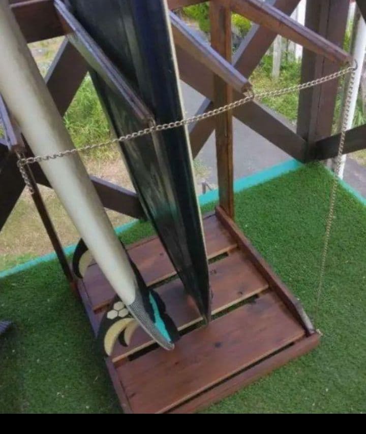 no.53サ－フボ－ドラック　サ－フボ－ドスタンド　ボードスタンド　ボードラック