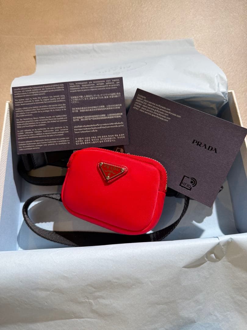 【美品】PRADA 犬用ペットリード