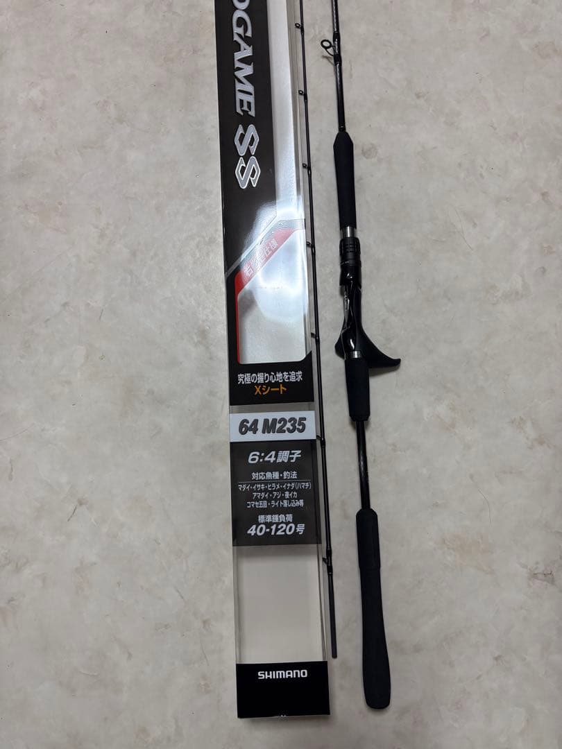 Shimano MIDGAME SS M235 船竿 6：4調子