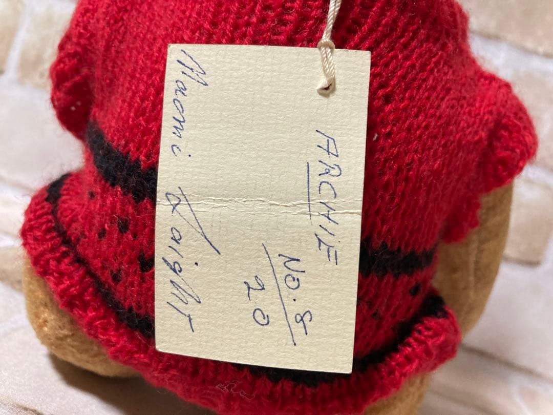 テディベア ナオミライト ARCHIE 8/20 ENGLAND 入手困難超貴重