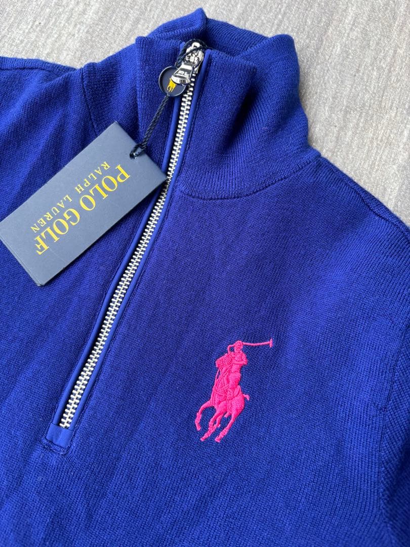 レディースウェア polo golf wool knit archive dead stock