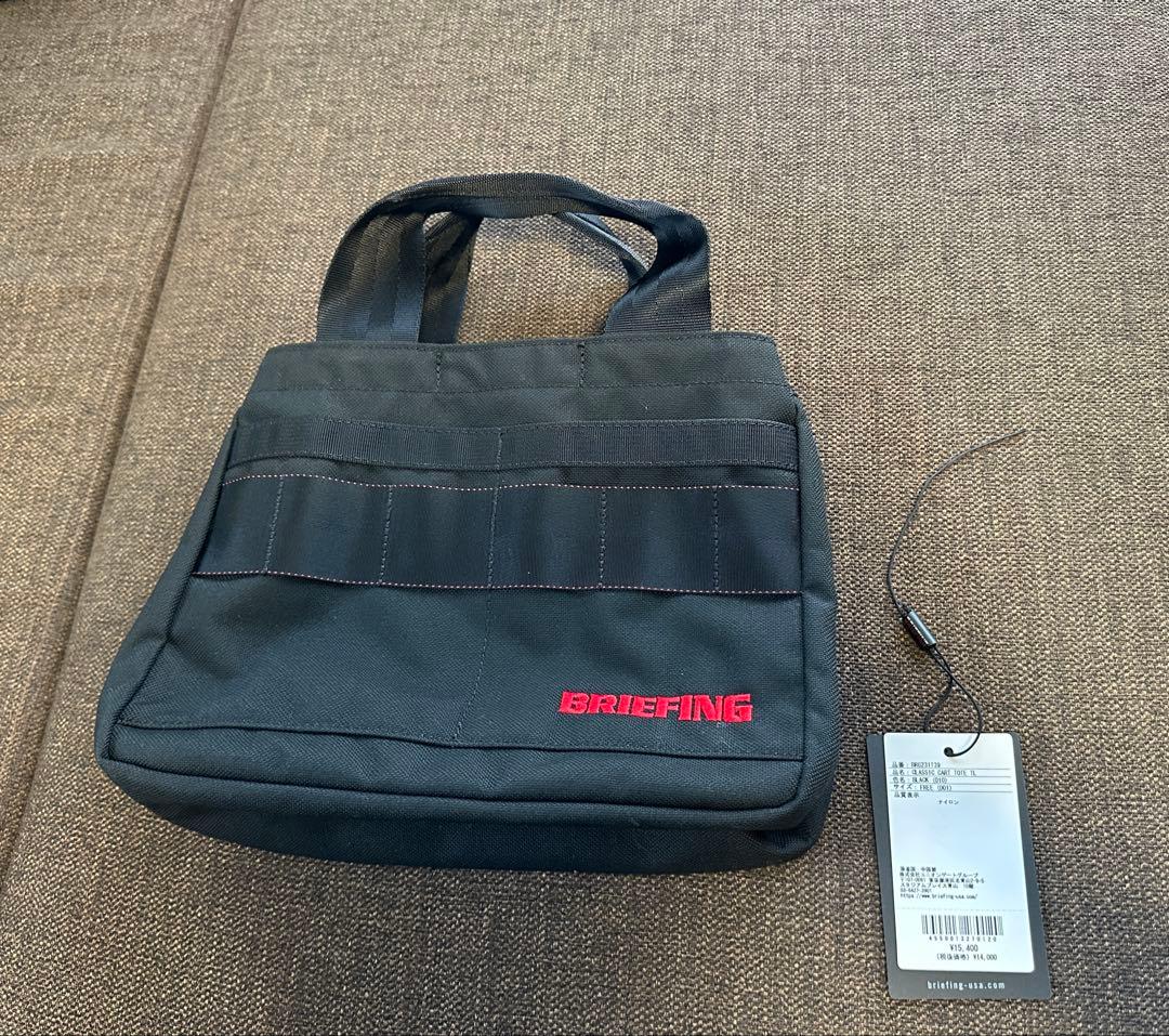 BRIEFING☆TL CLASSIC カートートバッグ☆黒ブラック美品！