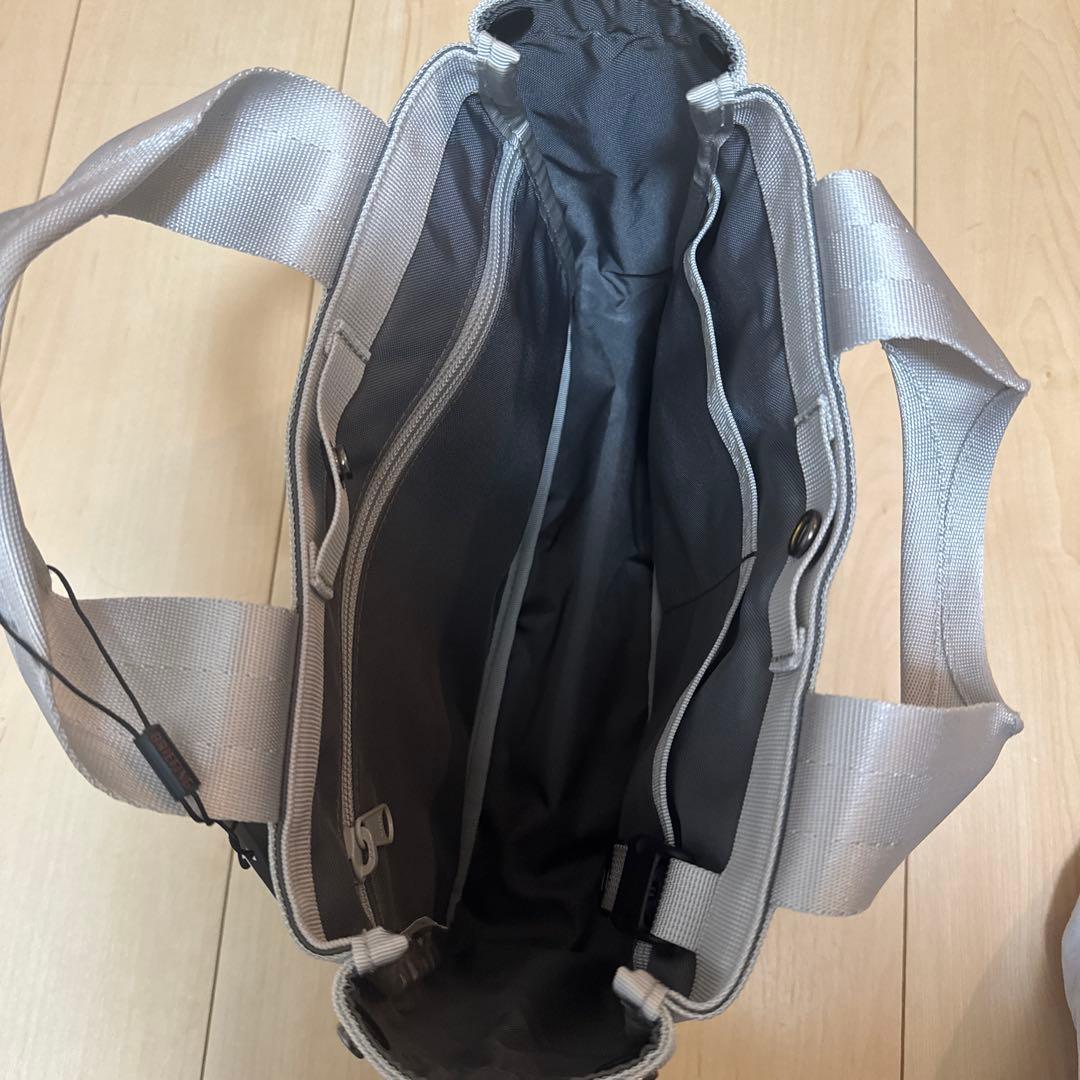 BRIEFING / カートトートバッグ (シルバー)