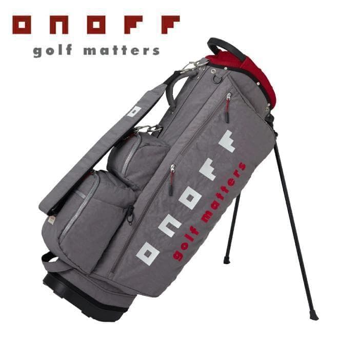 新品 ONOFF オノフ 軽量キャディバッグ OB0326 スレートグレー