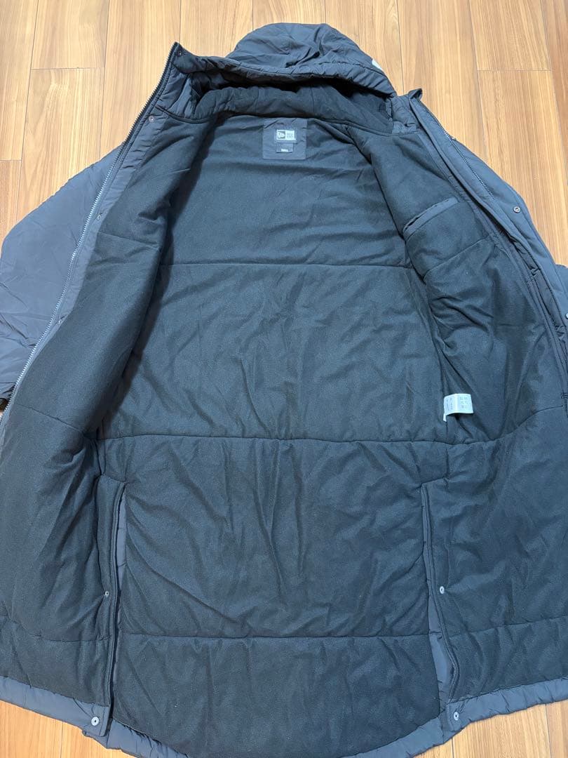 未使用⭐︎NEW ERA フード付きロングベンチコート