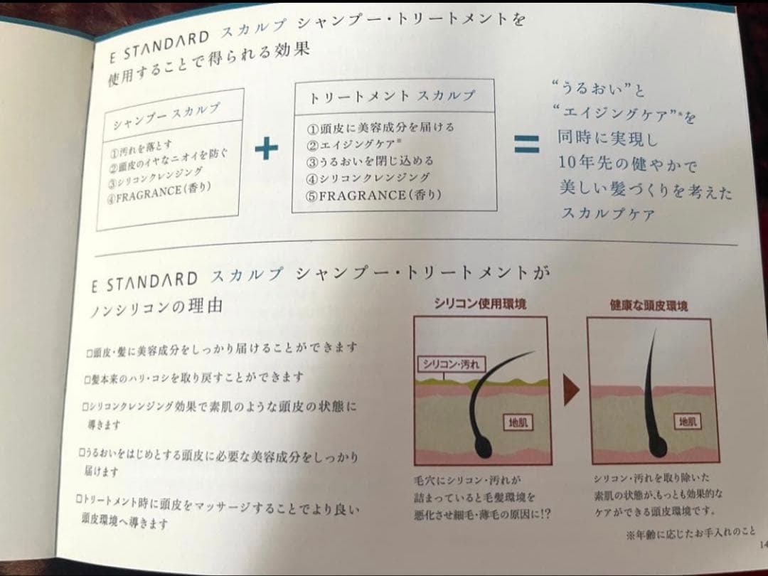 新品未使用/ESTANDARDイイスタンダードスカルプシャンプートリートメント