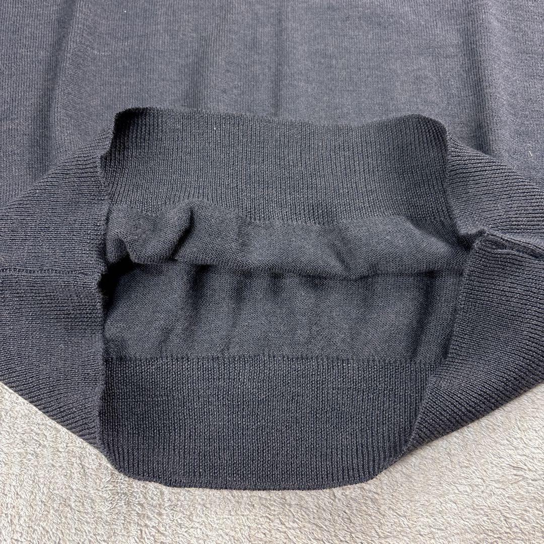 【新品未使用】BEAMS F メリノウール タートルネックニット ブラウン　46