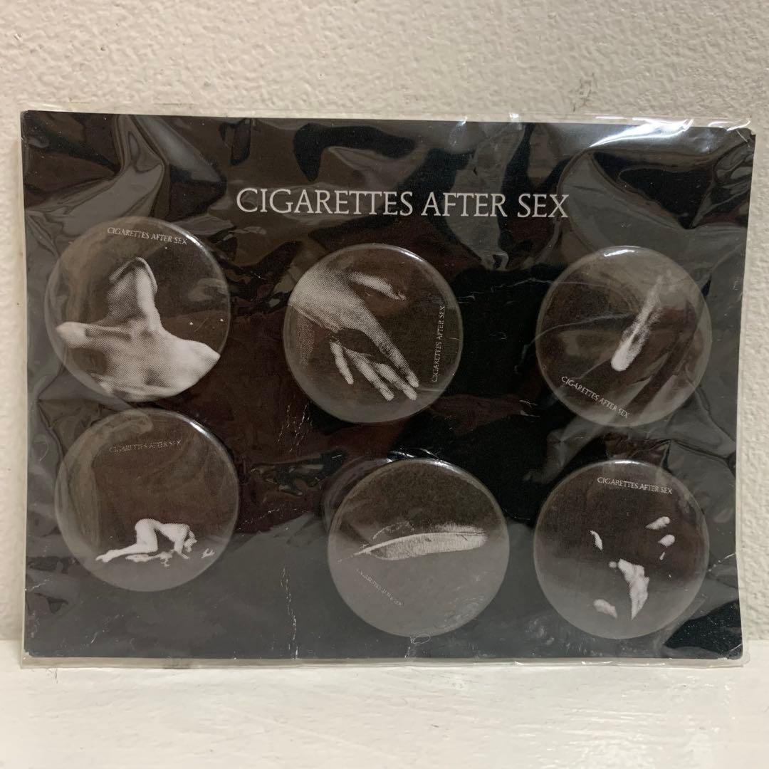 Cigarettes After Sex Album Badge Set 6個