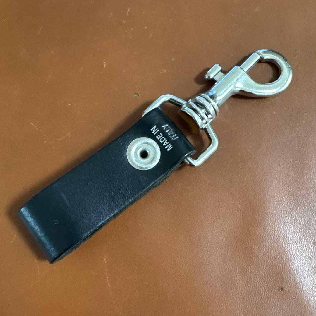 supreme レザー キーホルダー