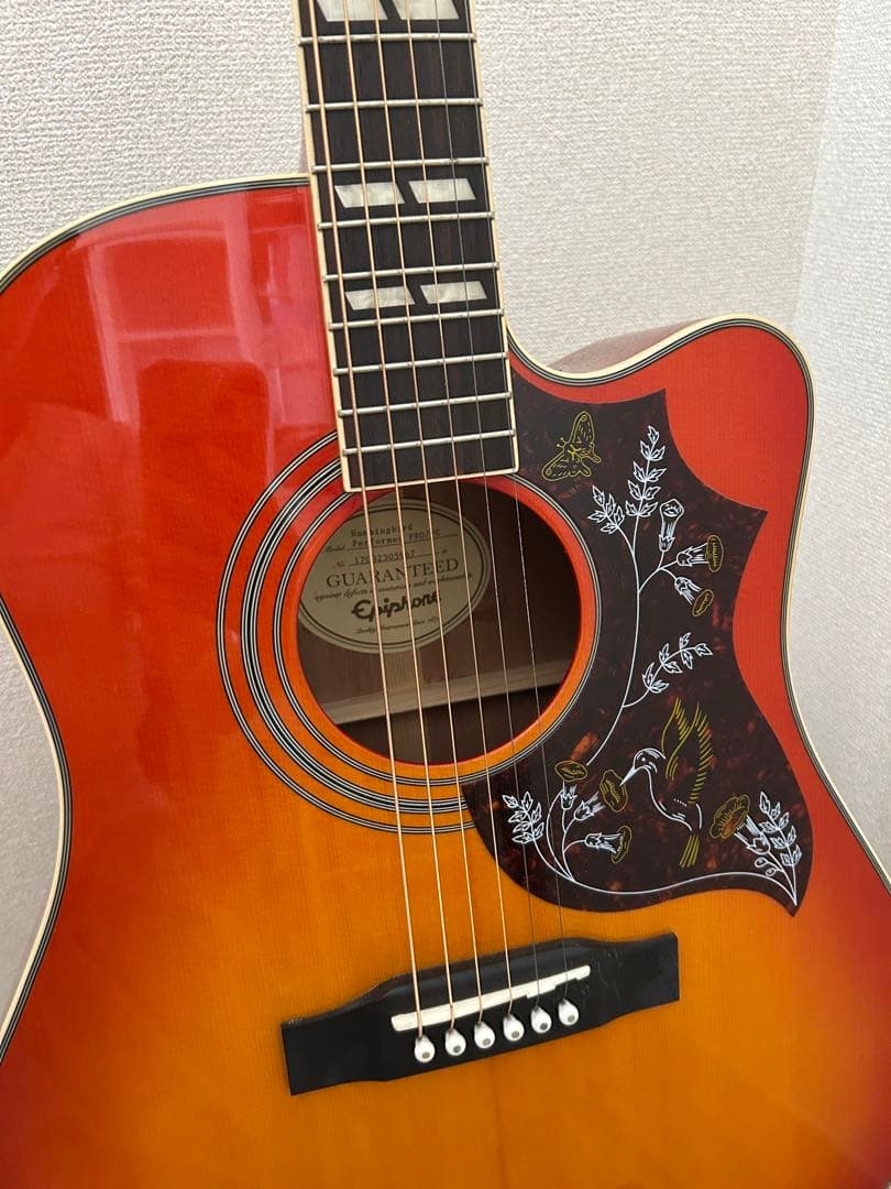 Epiphone Hummingbird アコギ 初心者セット付 美品