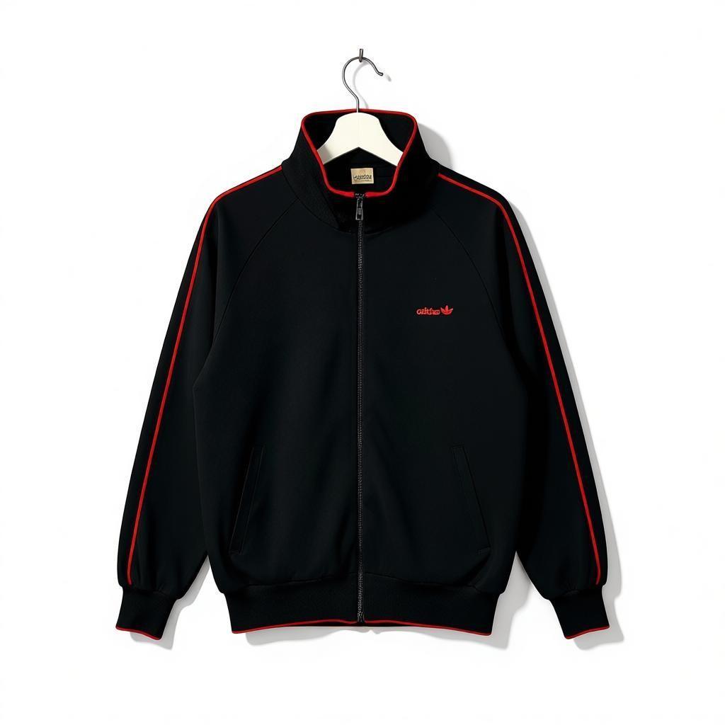 西ドイツ デサント製 70s adidas ファイヤーバード トラックジャケット