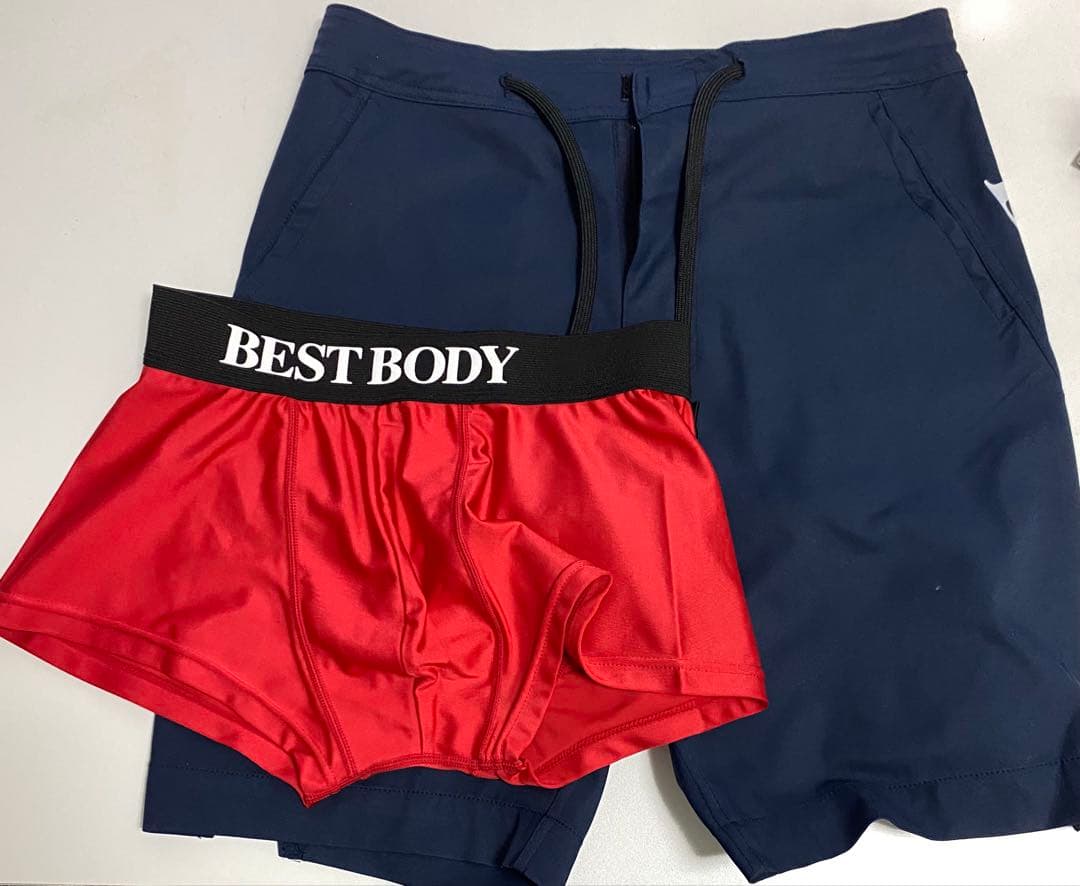 ベストボディジャパン 公式ウェアサーフパンツSサイズ 公式決勝用パンツXSサイズ