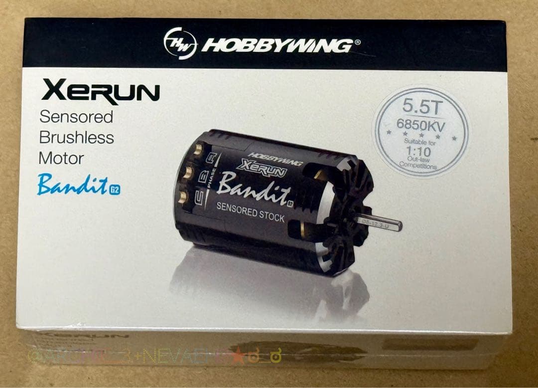 未開封★HOBBYWING★XerunBandit 5.5T ブラレスモーター